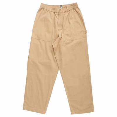 DC Mechanic Carpenter Men's Khaki Pants Australia Online TCA-192